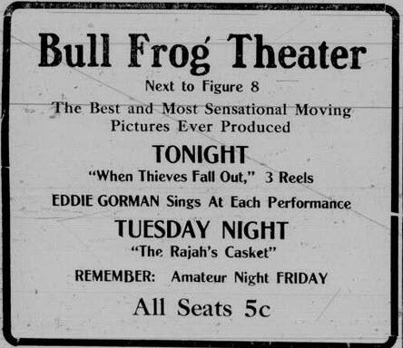 Model Theater - South Haven Daily Tribune Jul 28 1913 Another Theatre (newer photo)